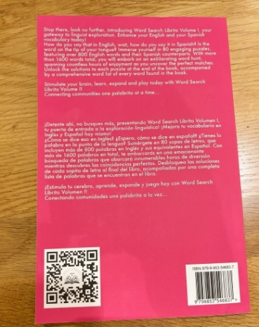 Word Search Librito – Volume I: Bilingual Word Search for Everyday Vocabulary thumbnail 8